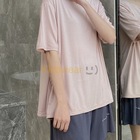 韓流スタイル♥ 合わせやすい ルームウェア Tシャツ パンツ セットアップ  マタニティ服・授乳服