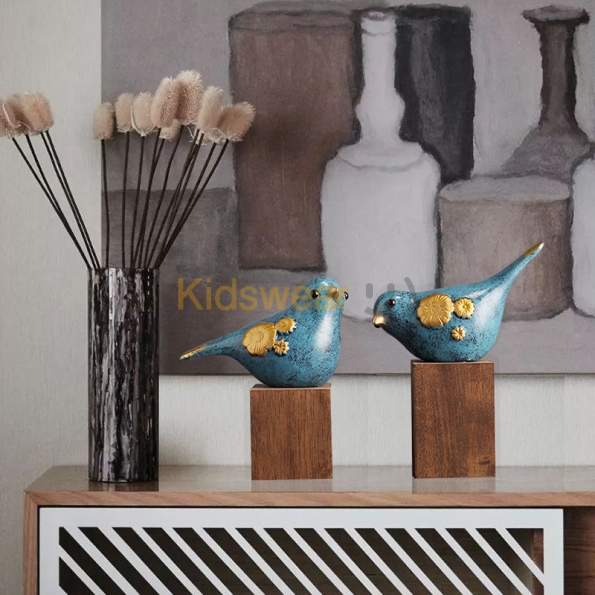 子供用品 部屋の飾り 垢材の座席の鳥の装飾品セット デザイン感