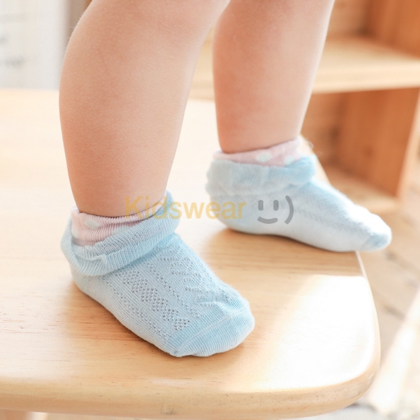 靴下 子供 靴下3足セット シンプル 柔らかい コットン 無地 耐久性