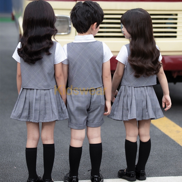 子供 入学 式 スーツ セットアップ カレッジ風 折り襟 長袖  軽さ