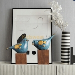 子供用品 部屋の飾り 垢材の座席の鳥の装飾品セット デザイン感