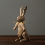 子供用品 部屋の飾り 無垢材のジョイントウサギの装飾品 キュート