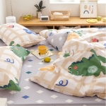 子供用品 寝具 3点セット カートゥーンプリント 写真と同じ 柔らかい