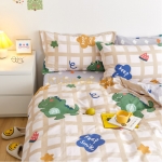 子供用品 寝具 3点セット カートゥーンプリント 写真と同じ 柔らかい